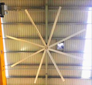 Awf5 Hvls Ceiling Fans 128kg 8pcs Blades Big Ceiling Fans For
