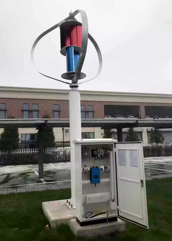 Maglev Vertical Axis Wind Turbine Grid-connected Power Supply 1000W48V Microgrid Electricity