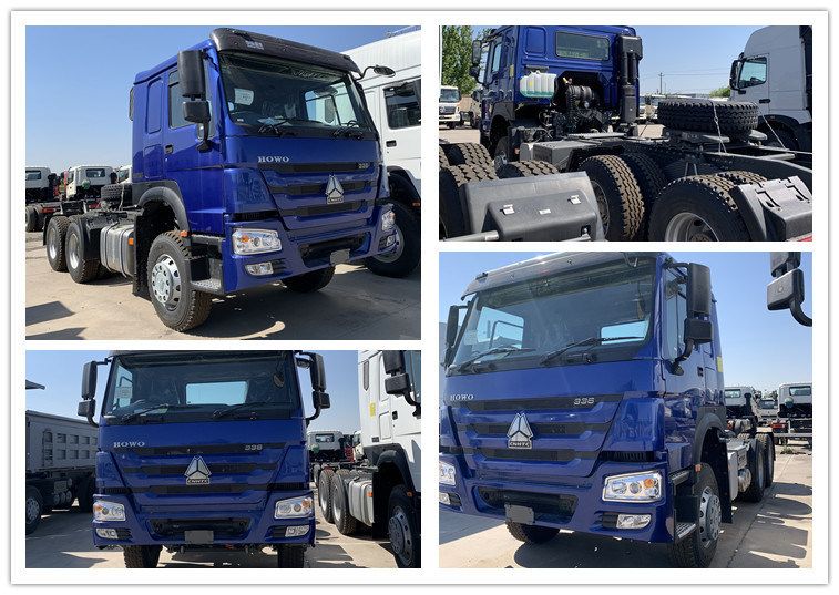 New HOWO Tractor Truck Sinotruk Heavy Duty Used 420HP Prime Mover