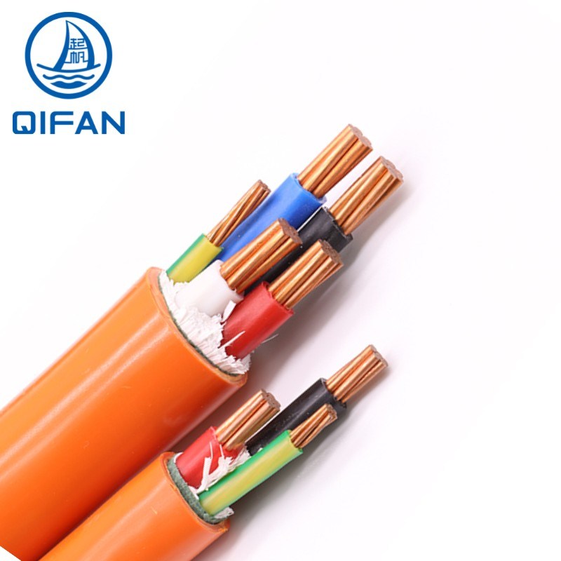 4c+E 4mm2 Bc Cu/PVC/PVC V90 450/750V O/C Cable