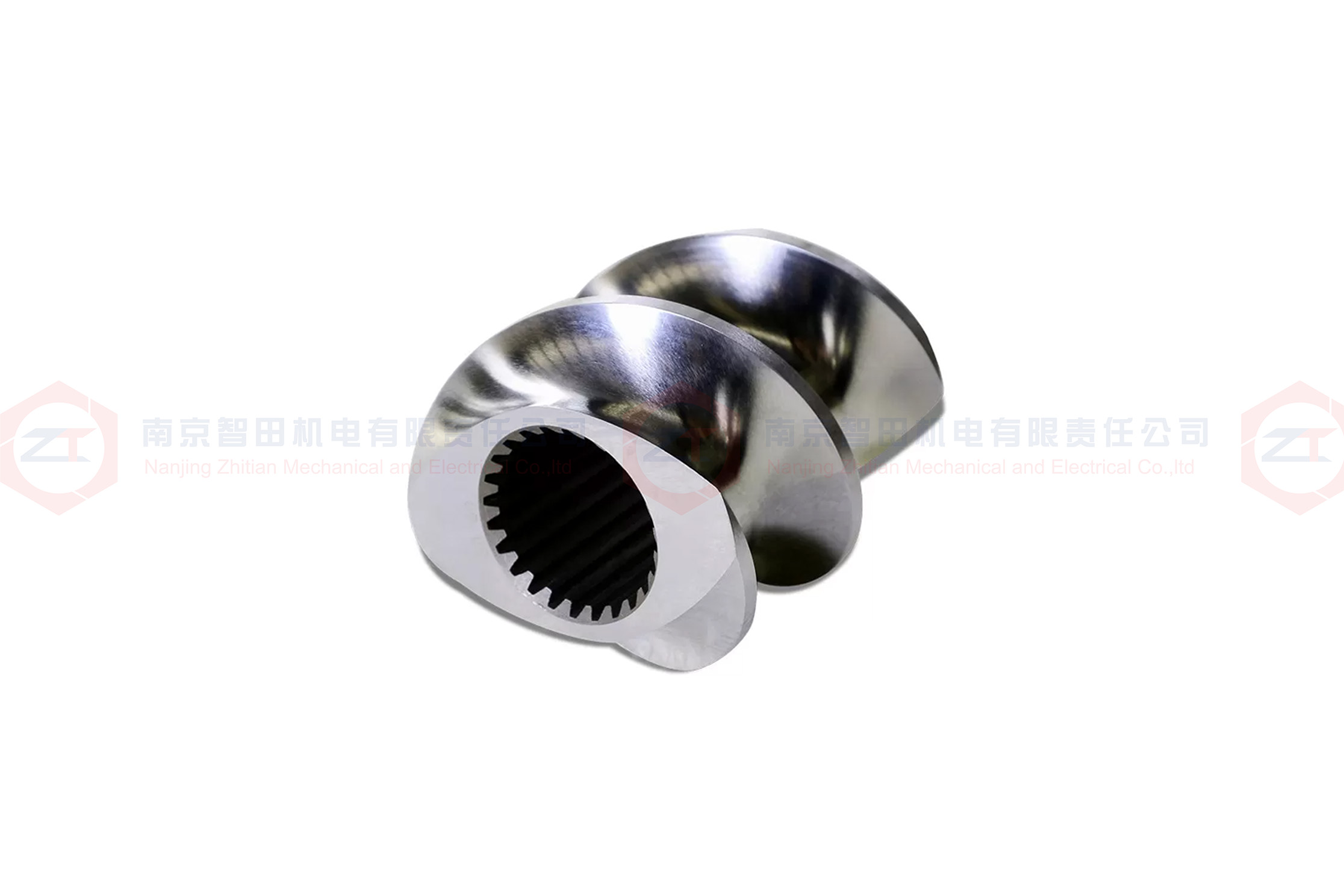 Twin Screw Extruder Elements Type Hip Alloy Steel With Customized Screw L/D Ratio