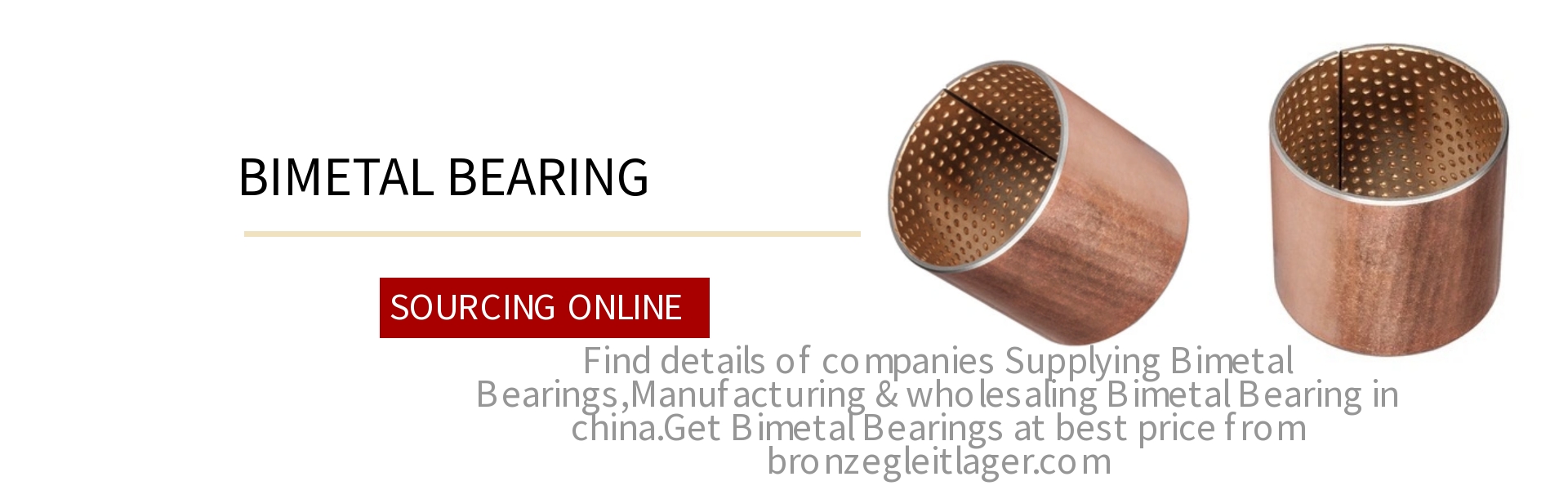 OEM Steel Bronze Bimetal Bushing Leaf Spring Chassis Bearing Auto Parts 