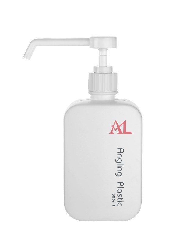 Silver Bottle Dispenser Liquid Soap Plastic Hand 28410 Lotion Pump