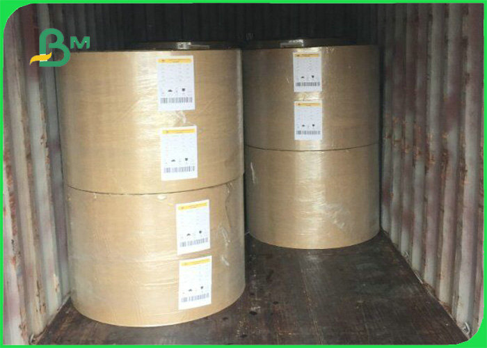 High Tear Resistance 80gsm 90gsm Cement Kraft Paper With Brown Color 