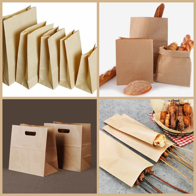 food grade bag brown kraft paper
