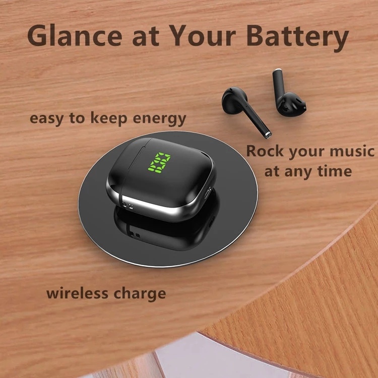 Hot Selling Cheap Bluetooth True Wireless Type-C Earbuds (with wireless charging)