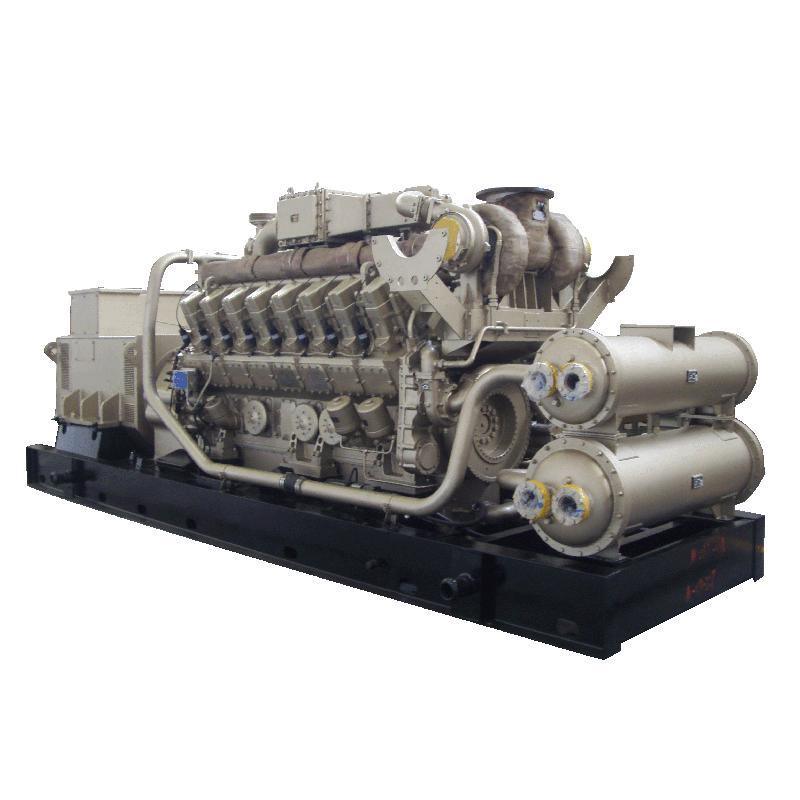 T140GF-S Genset Model T12-1 Engine Model Sinotruk Fuqiang Power 180kw Gas Generator