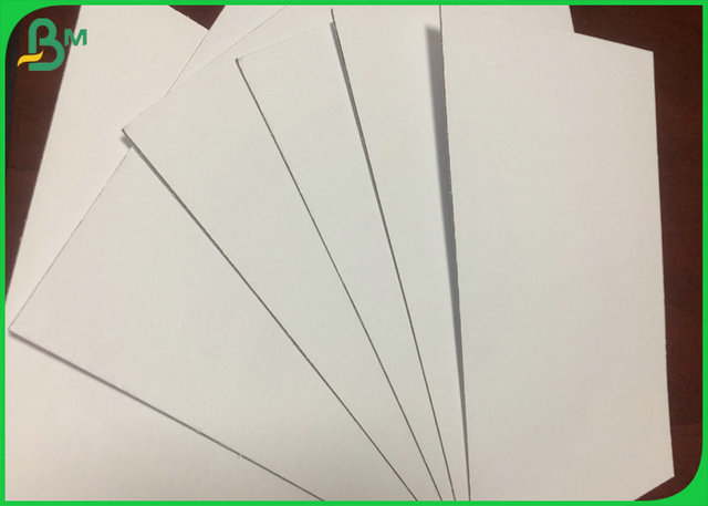 2mm 2.5mm White Cardboard 2 side laminated With Coating And Glossy 