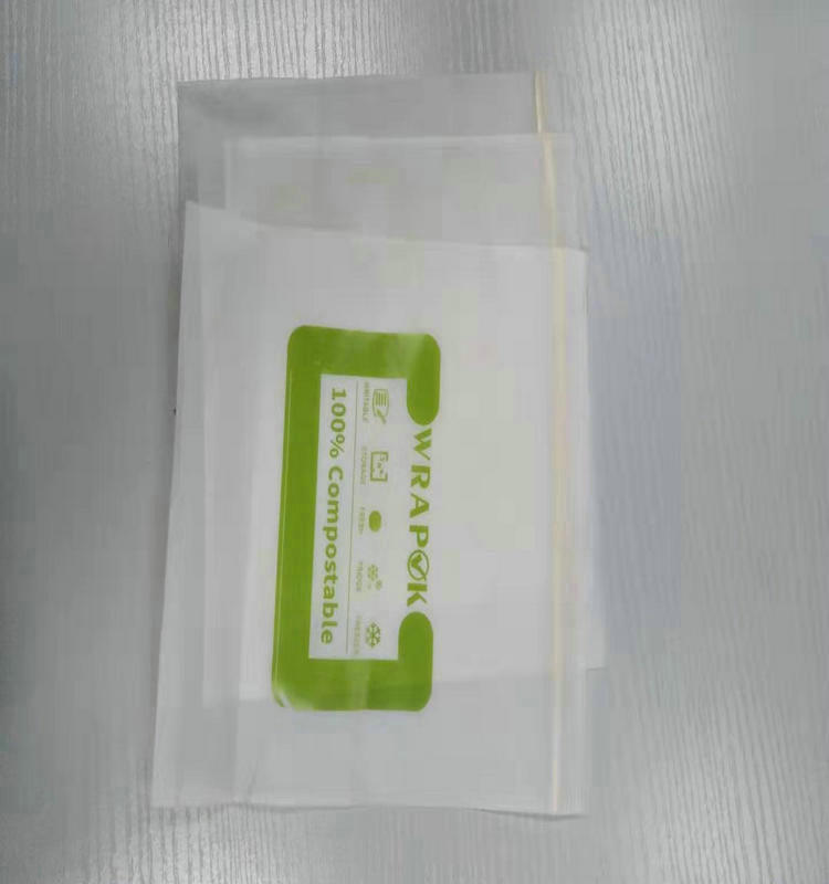 100% Biodegradable Corn Starch Compostable Plastic Zipper Bag Food grade biodegradable PLA bags