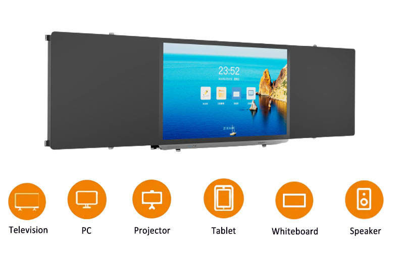 4k Smart Digital Blackboard Touch Screen With Wireless Projection 75inch 0