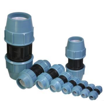 Plastic PP Polypropylene Tee Elbow Coupling Tube Compression Pipe Fittings