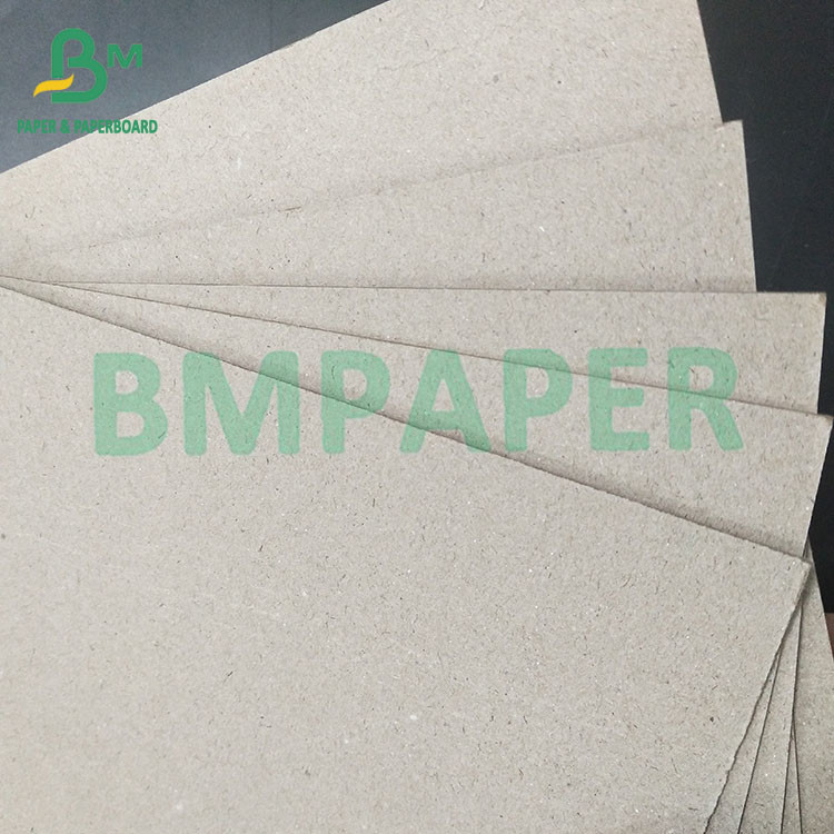 250gsm 270gsm Both Sides Grey Back Recycle Pulp Book Binding Board Sheets 1.5mm