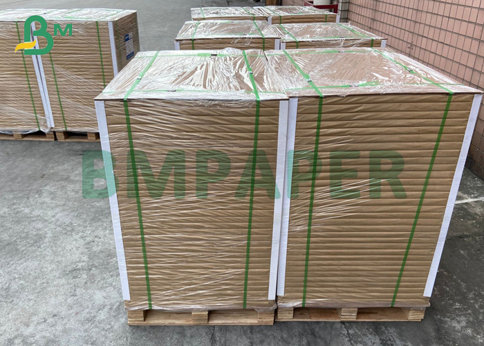 Uncoated 400 Gsm Kraft Paper With Virgin Wood Pulp For Product Box