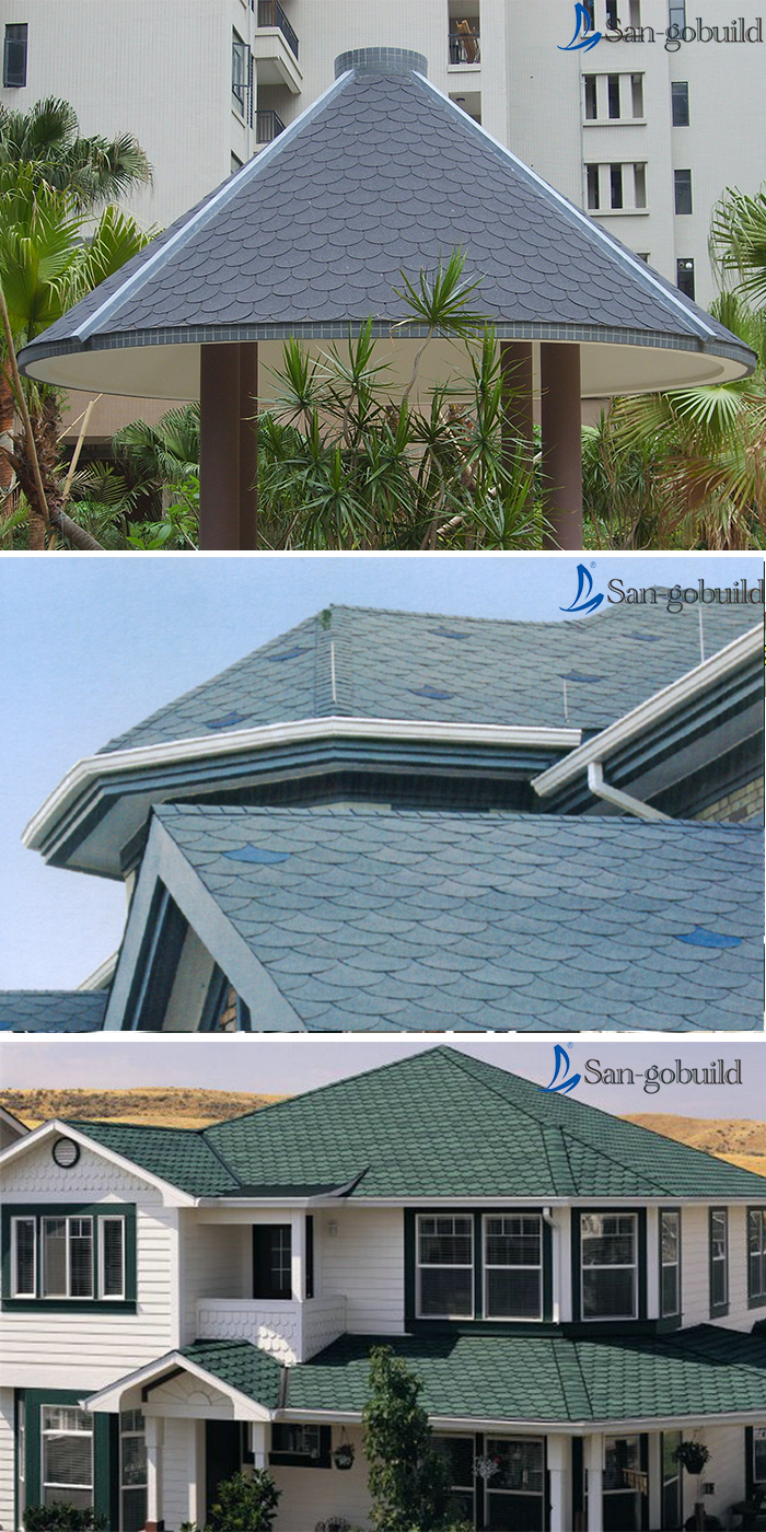 fish scale roof shingles