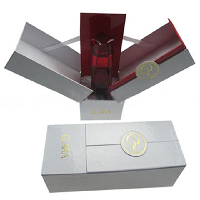 Luxury Double Open Perfume Gift Packaging MDF Board Gift box 5