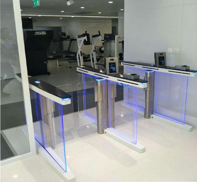 2.0mm thickness imported 304 stainless steel high speed entry exit turnstile gate 2