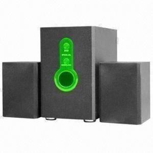 China 2.1CH Wooden Speaker with Super Subwoofer Speaker, Can Add USB/SD/MMC/FM Radio Functions on sale 