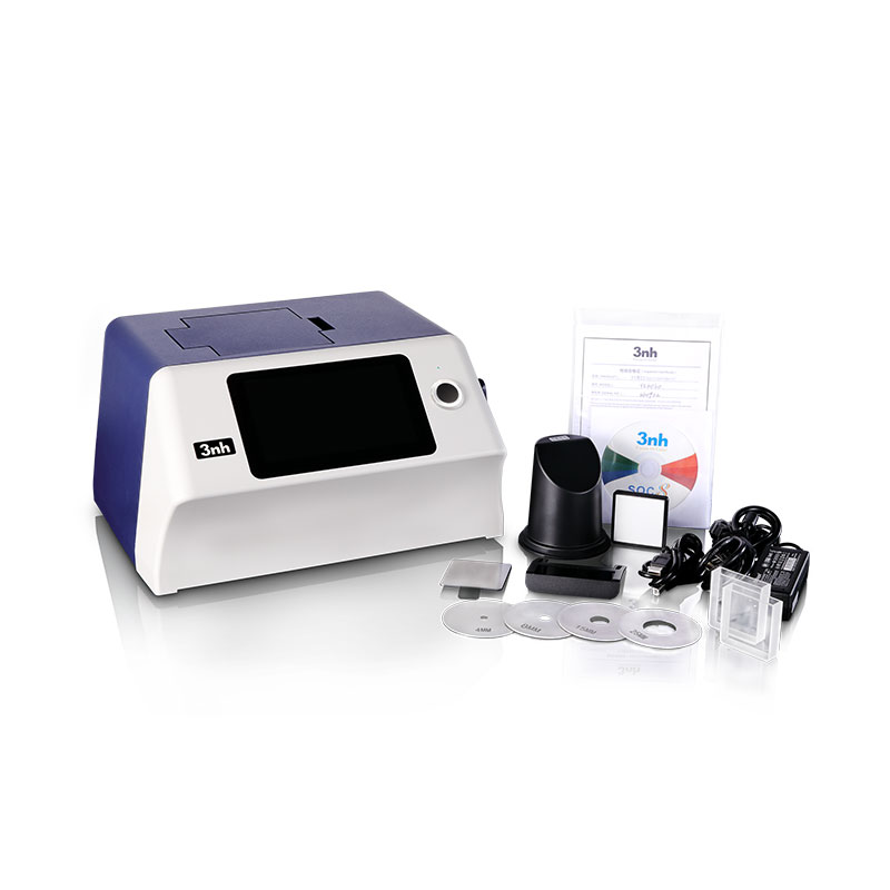 Reflectance 3nh benchtop grating Spectrophotometer YS6010 with calibration certificate for liquid color check 