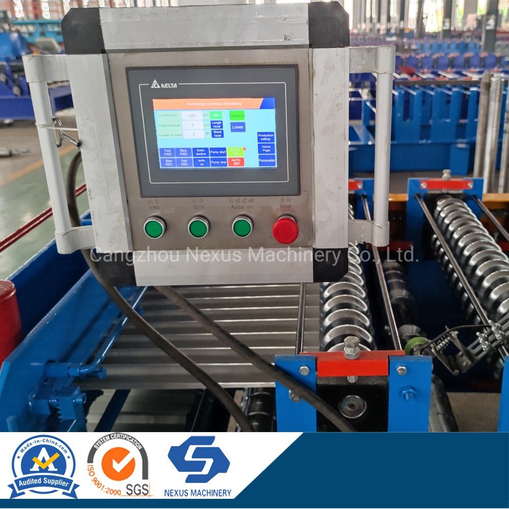 Charcoal Ibr Sheet Roll Forming Machine Box Profile Corrugated Double Layer Machinery