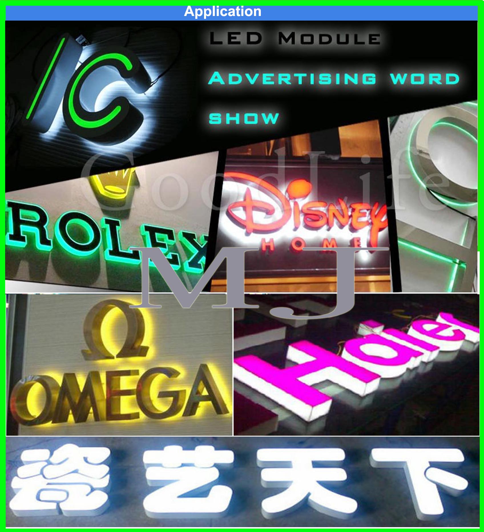 LED Channel letters