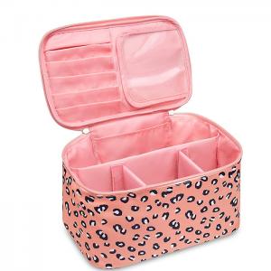China Travel Makeup Bag Large Cosmetic Bag Make up Case Organizer for Women and Girls on sale 