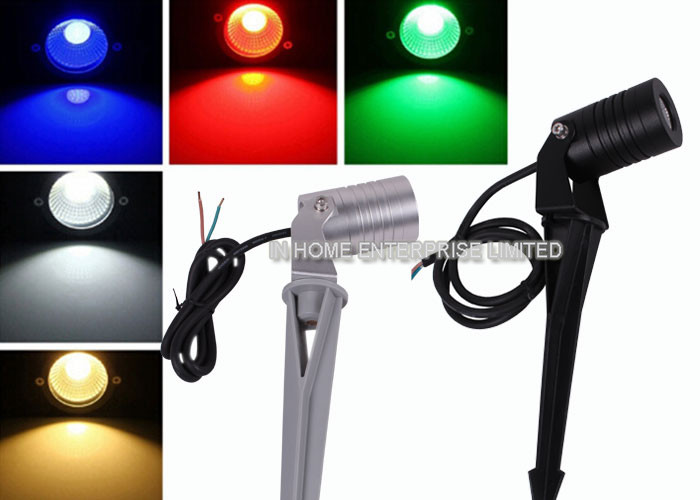 3w One Side Emitting In Ground Led Lights Stainless Steel For Landscape Garden