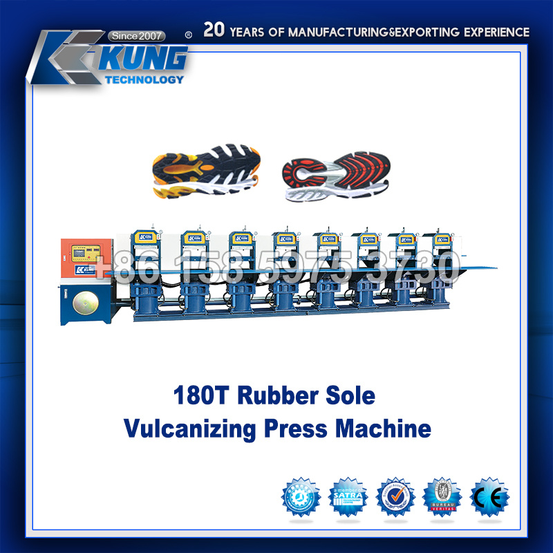 Rubber Sole Vulcanizing Press Machine