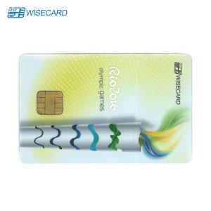 China Pin Code Biometric EMV Card CMYK offset For Business Solution on sale 