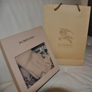 burberry scarf box