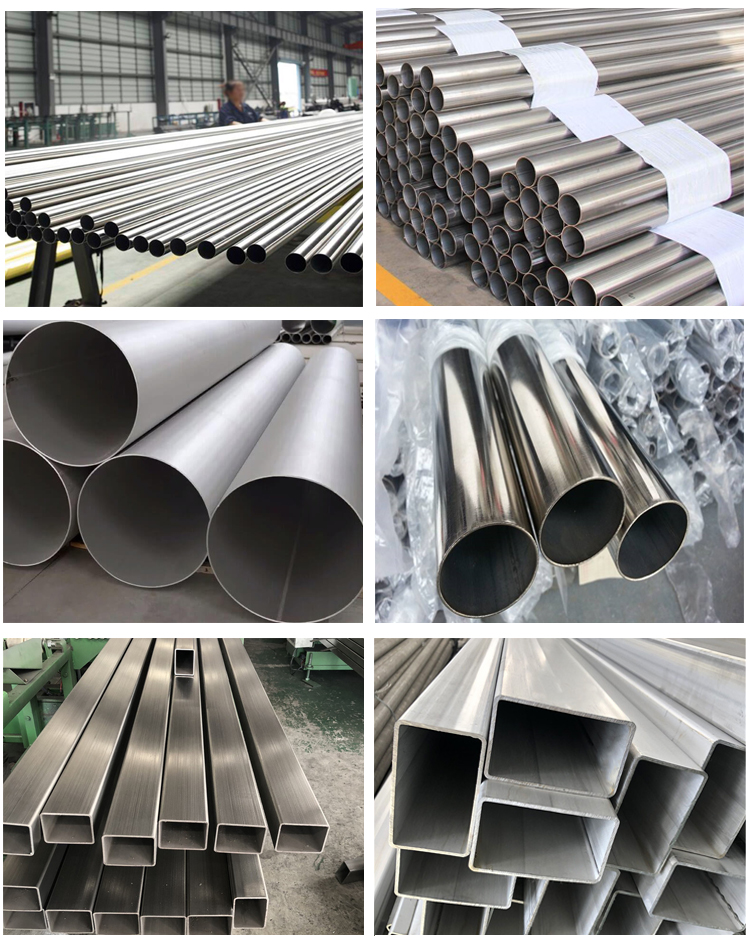 Decorative Welded Round SS Pipe 201 304L 430 304 Stainless Steel Tube