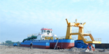 18 Inch  Plain Suction Dredger Hydraulic Machinery Long Distance High Reliability