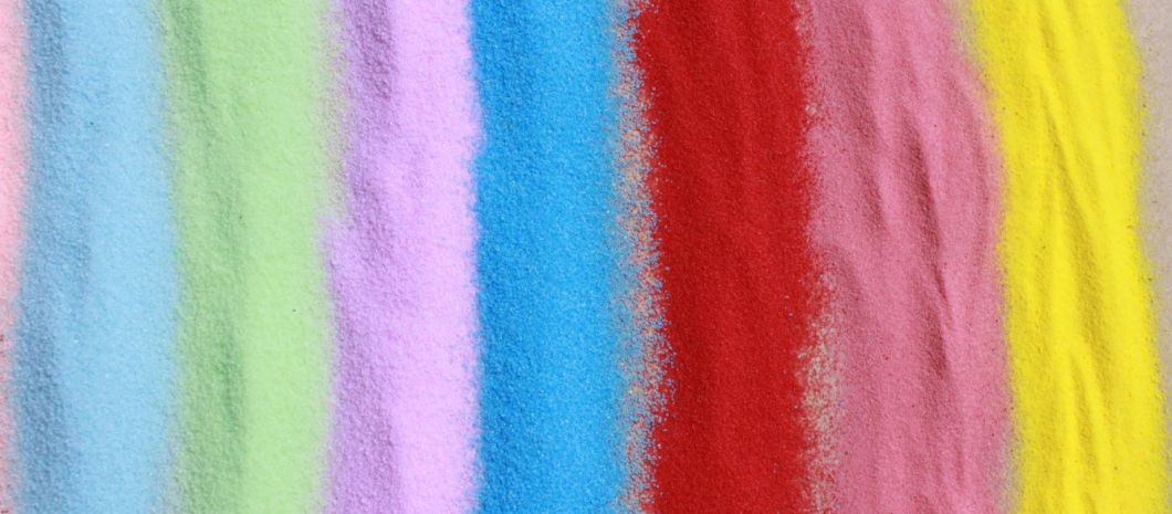 Anti-Acides&Alkalis Not Fade Pigment High-Temperature Sintered Art Craft Color Sand
