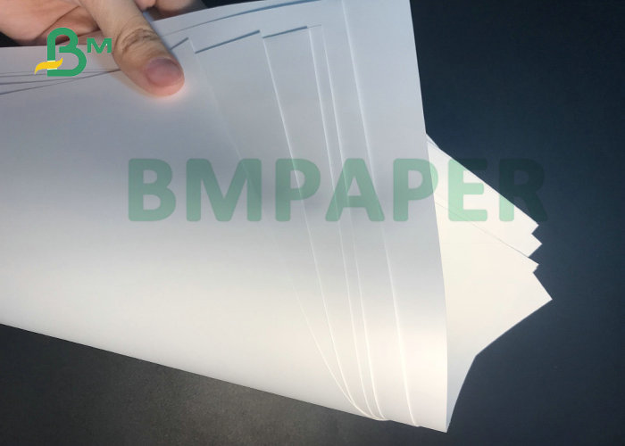 120um 150um Non-tearable White Inkjet Synthetic Paper Sheet Size 
