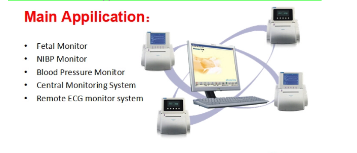 Neonate Wrap Monitor SPO2 Sensor 1.1 Meter 9 Pin Nellco Tech ISO 13485 Approval 3