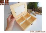 Boîte en bois avec la boîte à bijoux en bois de souvenir d'organisateur de bureau de tiroirs - Cabinet d'apothicaire - organisateur de bureau