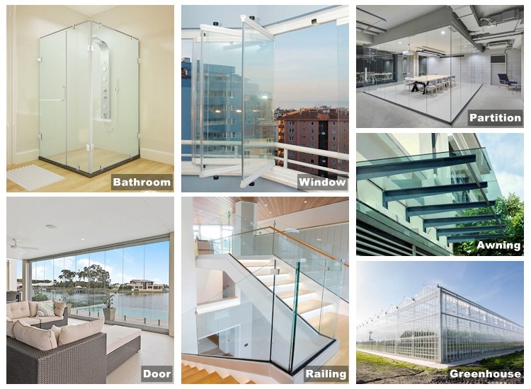 More laminated glass application cases