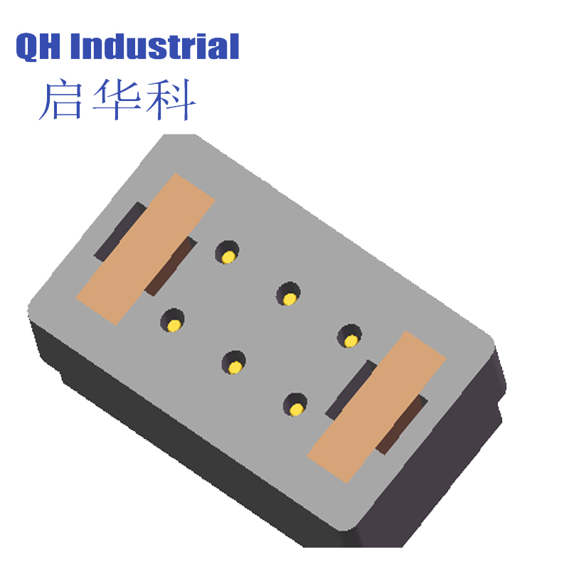 6Pin Male Female 1A 2A 3A House-hold Application Device Smart Device Magnetic Pogo Pin Charging Power Connector