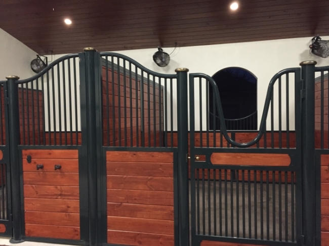 Interiors European Horse Stalls TGIC Polyester Powder Coated Finish