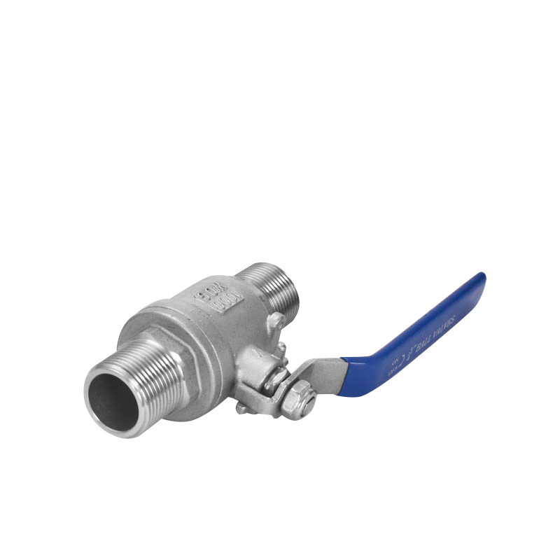 Stainless Steel Water Treatment Male to Male Thread 2PC Ball Valve