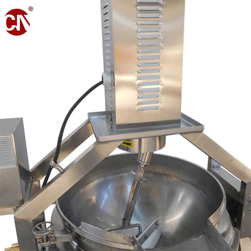 Industrial Semi Automatic Stirring Pot/Planetary Cooking Pot/Planetary Cooking Jacketed Kettle with Mixer