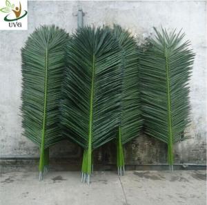 China UVG Palm tree leaves artificial with fabric leaves for home garden decoration PTR014 on sale 