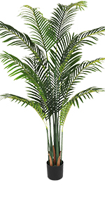 5ft tall faux palm tree fake palm tree artificial palm plant indoor tall