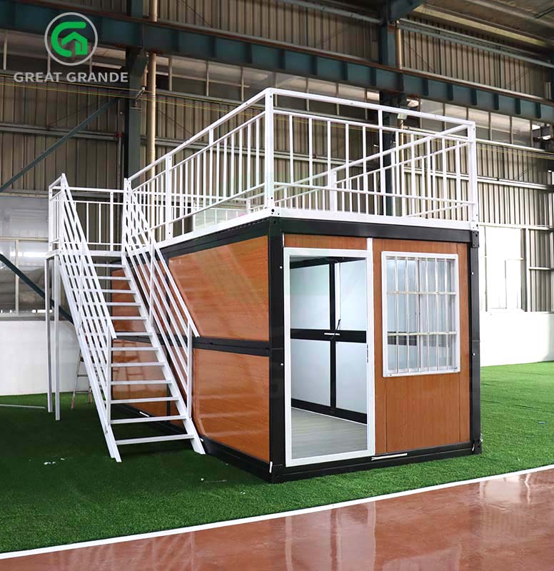 Fold Out Container House design