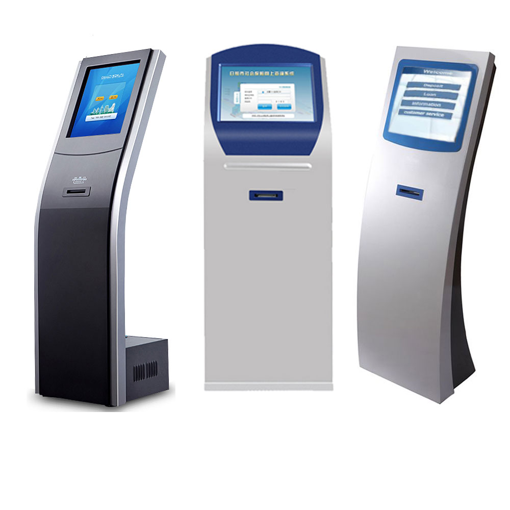 queue system touch screen ticket dispenser kiosk 