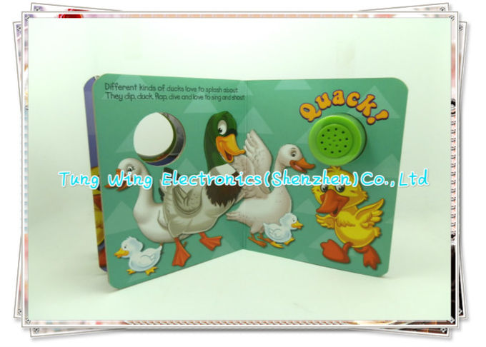 Round Sound Module for Animal Sounds Book indoor Educational Toy 2