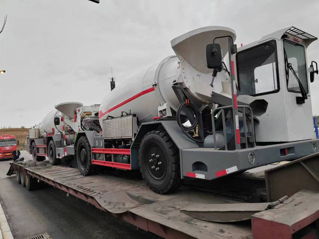 Carbon Free Emission Underground Coal Mining Wl4bj Concrete Mixer Battery Truck