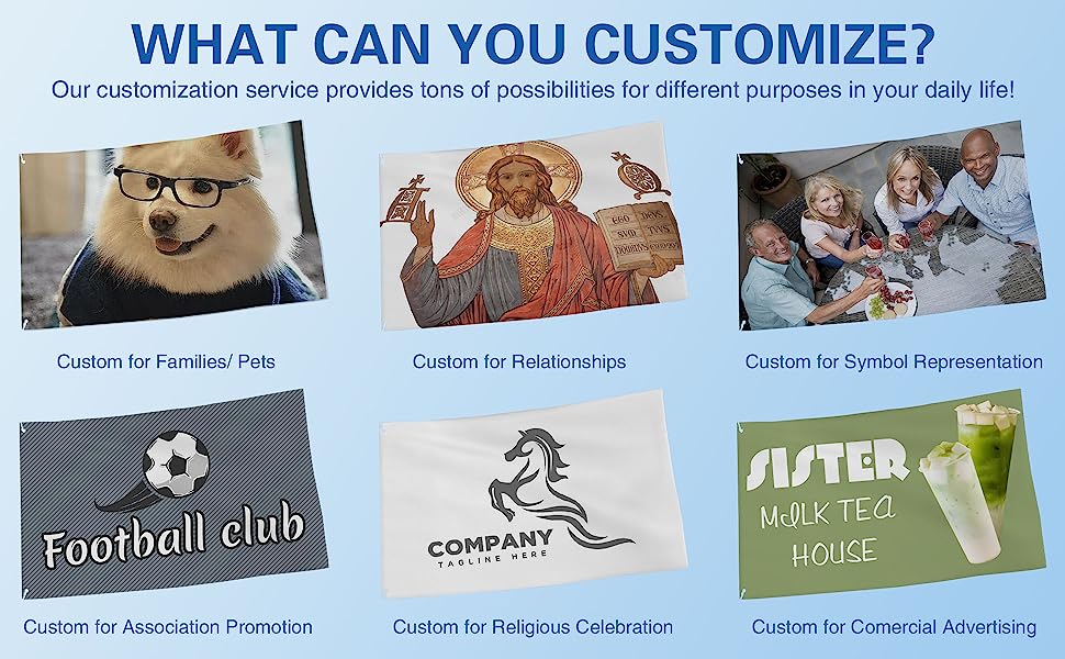 What can you customize