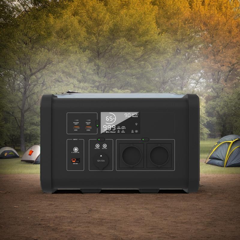 Global Hot Sell Easy to Operate 700W Portable Power Station Solar Generator Camping Outdoors