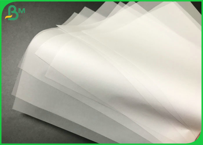 Natural White Tracing Paper 50gram 63gram Plotter Printing Rolls 620mm * 80M