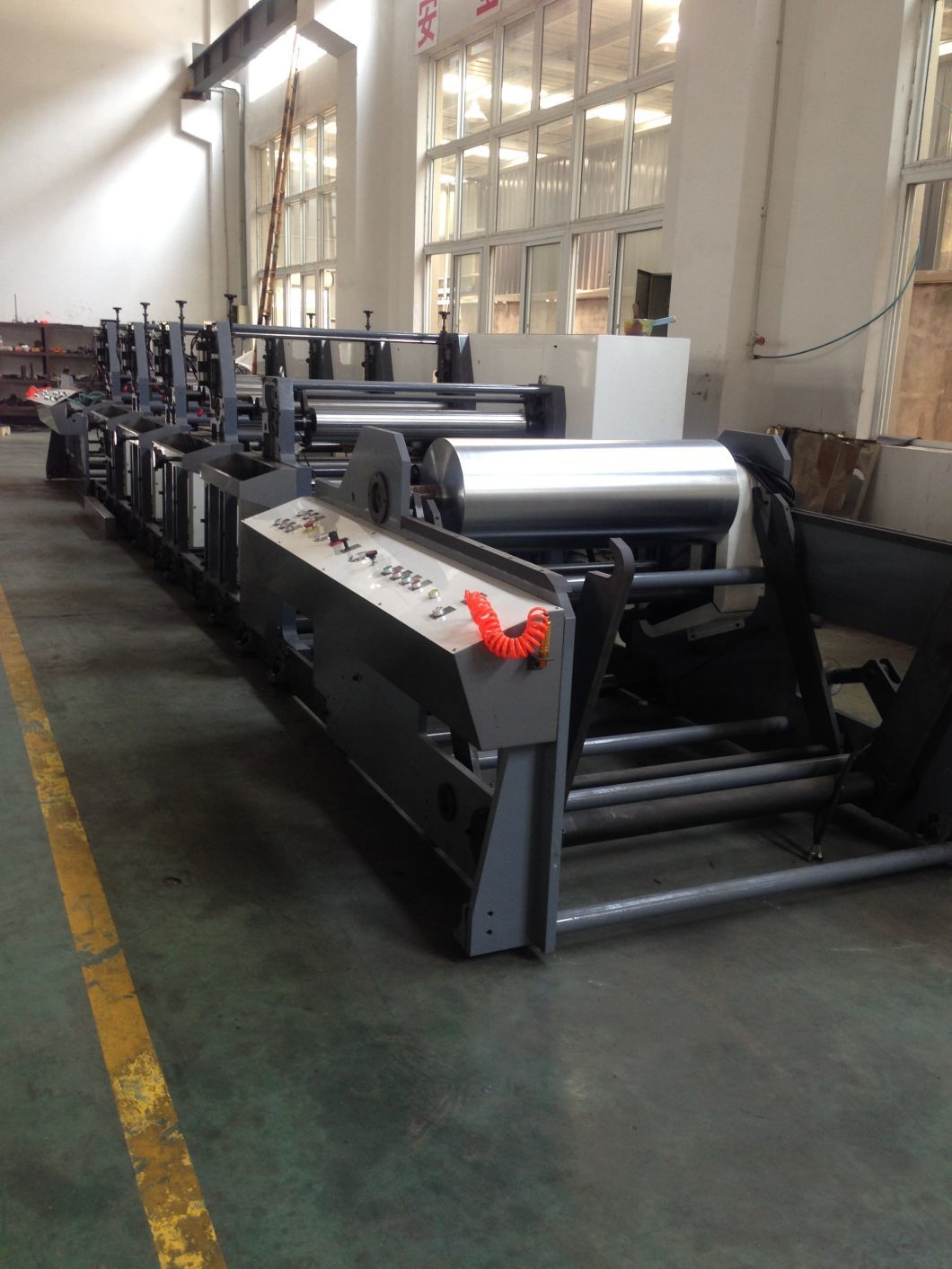 Flexography Ceramic Anilox Roller Printing Machine for Paper Rolls